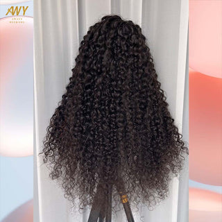 Cambodian Hair  5x5 Closure  Water Wave 200% Density Wig